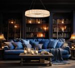 Люстра подвесная Ravissement Gold FL1057-8P, LED