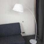 Citilux Арчи CL807010 Торшер с абажуром Белый