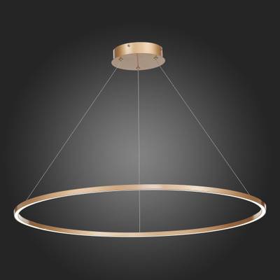 ST605.243.46 Светильник подвесной ST-Luce Золотистый/Белый LED 1*46W 4000K