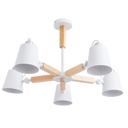 Люстра на штанге Arte Lamp OSCAR A7141PL-5WH, 5хE27