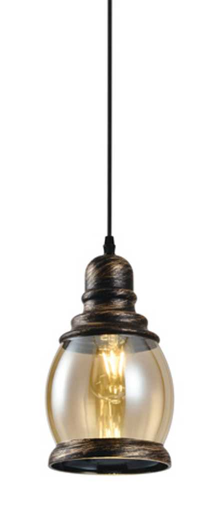 Подвесной светильник Escada 1101/1 E27*60W Wenge/Bronze