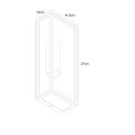 Уличный настенный светильник Arte lamp BELFAST A4569AL-2BR, 2хE27