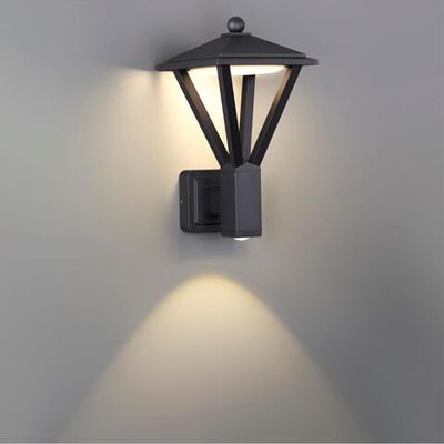 6655/15WL NATURE ODL24 719 черный/металл Уличный настенный светильник IP54 LED 15W (12W SMD LED + 3W COB LED) 4000K AC85-265V BEARITZ