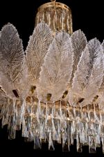 Люстра подвесная Florens Gold FL1056-27P, E14х27