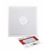 Светильник светодиодный СПБ-2Д-КВАДРАТ 10Вт 4000К 800лм 230В 170мм с датчиком бел. IN HOME 4690612022086