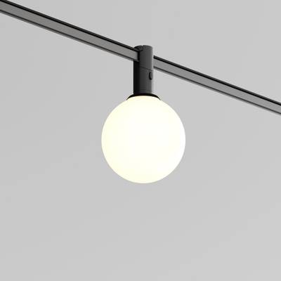Трековый светильник Luna 3000К 5Вт 220°, TR208-1-5W3K-B. TM Maytoni