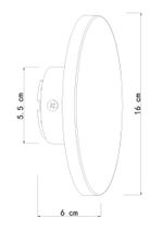 Фасадный светильник Arte Lamp NIMBO A4412AL-1BK, 1хLED