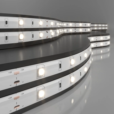 Светодиодная лента Лента светодиодная 12V 7,2W 30Led 5050 IP65 дневной белый, 5м