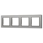 Рамка стеклянная FRM-GLARE-GS-4-GR (Arlight, -)