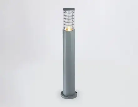 Светильник уличный ландшафтный ST2534 GR/CL серый/прозрачный IP54 E27 max 11W D108*800