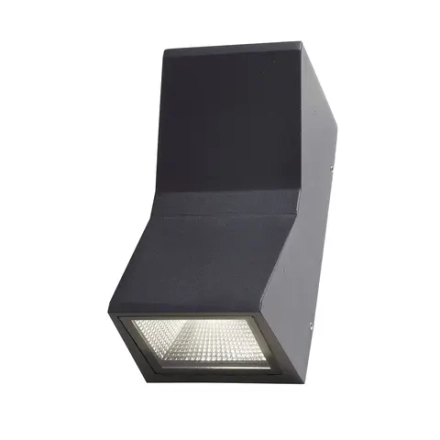 SL088.431.02 Светильник уличный настенный ST-Luce Черный кварцевый LED 2*7W 4000K