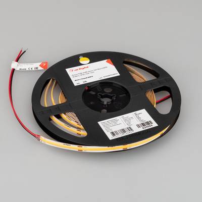 Светодиодная лента COB-X480-8mm 24V Warm3000 (8 W/m, IP20, CSP, 5m) (Arlight, -)
