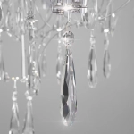 Подвесной светодиодный светильник с фигурным хрусталем 443/1, LED