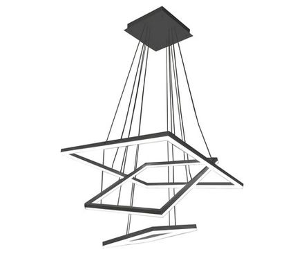 08201,19(4000K) Подвес Альтис черный w80+60+40 h200 Led 110W (4000K)