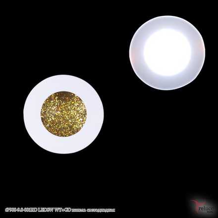 67908-9.0-001RD LED8W WT+GD панель светодиодная
