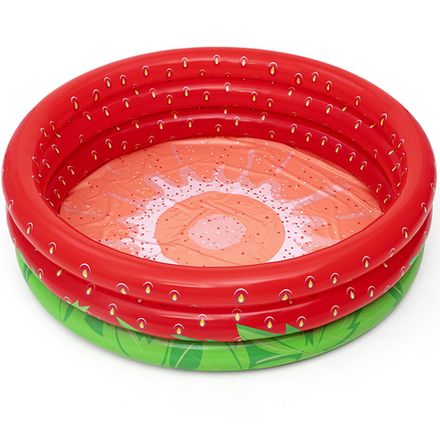 Бассейн круглый надувной 160*38 см, 508 л, Sweet Strawberry 51145 Bestway