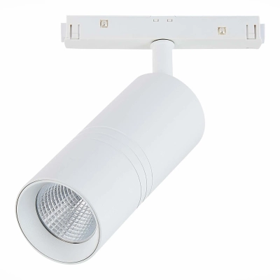 ST365.536.18 Магнитный трековый светильник белый LED 1*18W 3000K 1 530Lm Ra>80 36° IP20 L-xW60xH148 48V