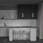 Подвесной светильник Липари / Lipari GU10х1, P044PL-01-40GU10-W. TM Maytoni