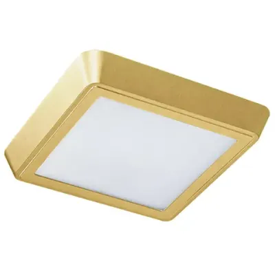 216832 Светильник URBANO SQ LED 20W 1480LM 115G ЗОЛОТО 3000K IP65 Lightstar