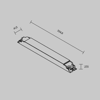 Источник напряжения 24В Dali DT6 200Вт IP 20, 725009. TM Maytoni