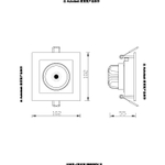 Карданный светильник Arte Lamp GRADO A2705PL-1WH, LED