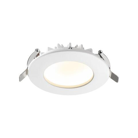 358805 SPOT NT21 556 белый Светильник встраиваемый светодиодный IP20 LED 8W 560Лм 3000K 100-240V GESSO