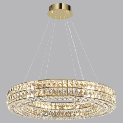 4926/85L L-VISION ODL24 581 золото/металл/хрусталь Люстра LED 85W 4000K 5074Лм PANTA
