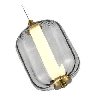 SL1193.313.01 Подвес ST-Luce Латунь/Дымчатый LED 1*11W 3000K