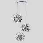 L3PR721134 Подвес тройной круглый EXTRA 3x3x5W(led) G9  (721134 - 3 + 572134 -1) ХРОМ Lightstar