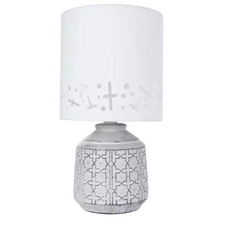 Декоративная настольная лампа Arte Lamp BUNDA A4007LT-1GY, 1хE14