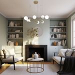 Умный подвесной светильник 70146/8 латунь