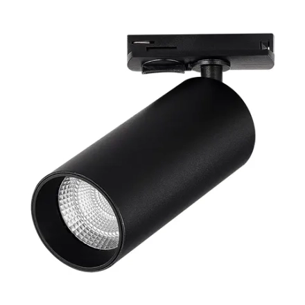 ST384.436.10 Св-к трек. Черный LED 1*10W 3000K 900Lm Ra>90 10-55о  IP20 L160xW50xH- 220V