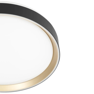 Citilux BOSS CL751351G LED RGB Светильник с пультом Чёрный с Золотом