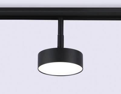 Светильник светодиодный трековый для шинопровода Magnetic GL3853 BK черный IP20 12W 4200K 48V D95*30