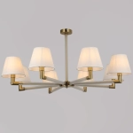 IL0501-8P-79 BRASS светильник потолочный ILLUMICO, E14х8