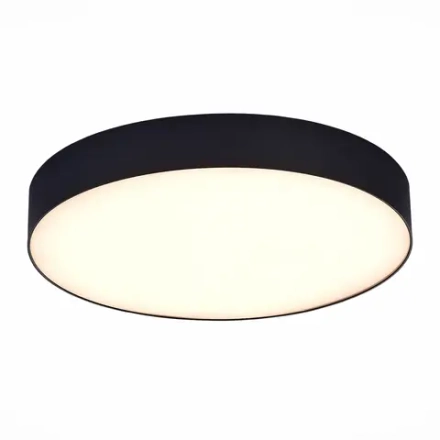 ST606.432.48 Светильник потолочный Черный LED 1*48W 3000K 4 320Lm Ra>85 120° IP20 D400xH55 185-265V