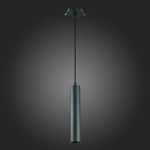 ST151.408.01 Встраиваемый  подвес Черный GU10 1*50W  IP20 D54xH290 220V Без ламп