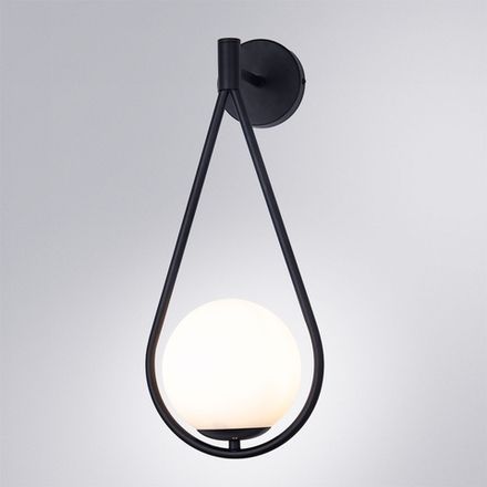 Бра Arte Lamp MATISSE A7765AP-1BK, 1хE14