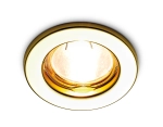 Встраиваемый точечный светильник FT9210 GD золото MR16