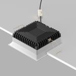 Встраиваемый светильник Okno 3000-4000-6000K 18W 100° IP 44, DL056-18W3-4-6K-W. TM Maytoni