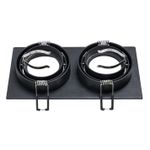 Точечный встраиваемый светильник Arte Lamp TARF A2178PL-2BK, 2хGU10