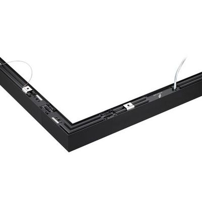 359609 OVER NT25 070 черный Светильник соединитель «L» с переключ. цв. температуры IP20 LED 8W 220-240V 3000К\4000К\6000К FATTO