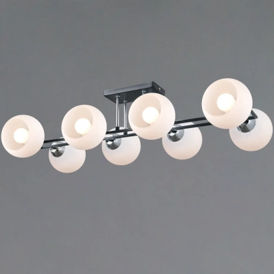 IL0791-8CSQ-25 BK CR TRENTO светильник потолочный ILLUMICO, E27х8