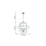 Подвесная люстра Mattis 2298-3P. ТМ Favourite