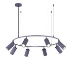 SL1213.703.08 Светильник подвесной ST-Luce Серый/Серый GU10 8*5W 4000K