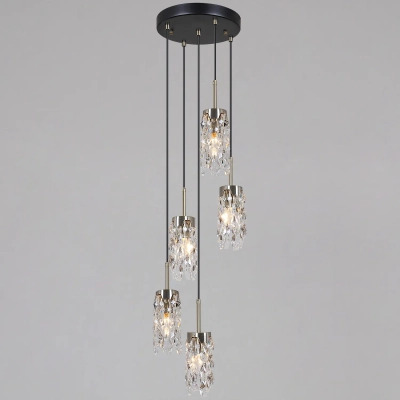 IL3588-5PSQ-26 AB DS светильник потолочный ILLUMICO, E14х5