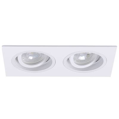 Точечный встраиваемый светильник ARTE LAMP TARF A2178PL-2WH, 2хGU10