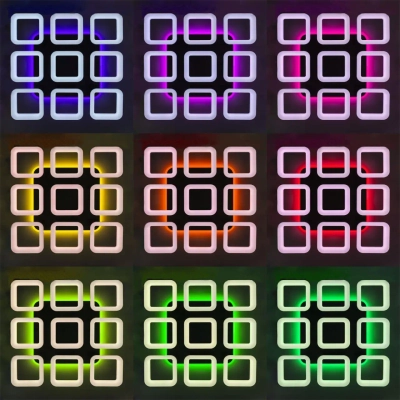 Citilux Паркер Смарт CL225A295E RGB Умная люстра Венге