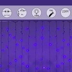A-950 BL/W FLASH сведодиодный занавес 2*6м 1000LED, провод темно-зелёный