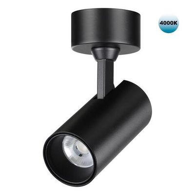 359230 OVER NT23 374 черный Светильник накладной светодиодный IP20 LED 15W 220V 1440Лм 4000К SELENE